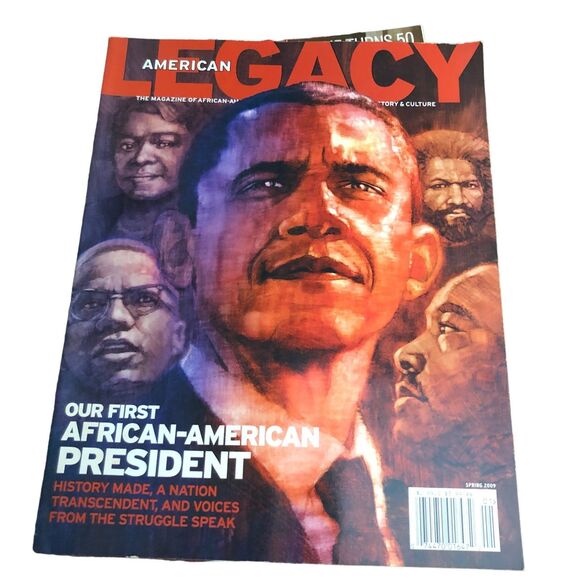 Lot of 8 Magazines featuring Barack Obama from 2008-09: Legacy, NewsWeek, etc… - Picture 2 of 8